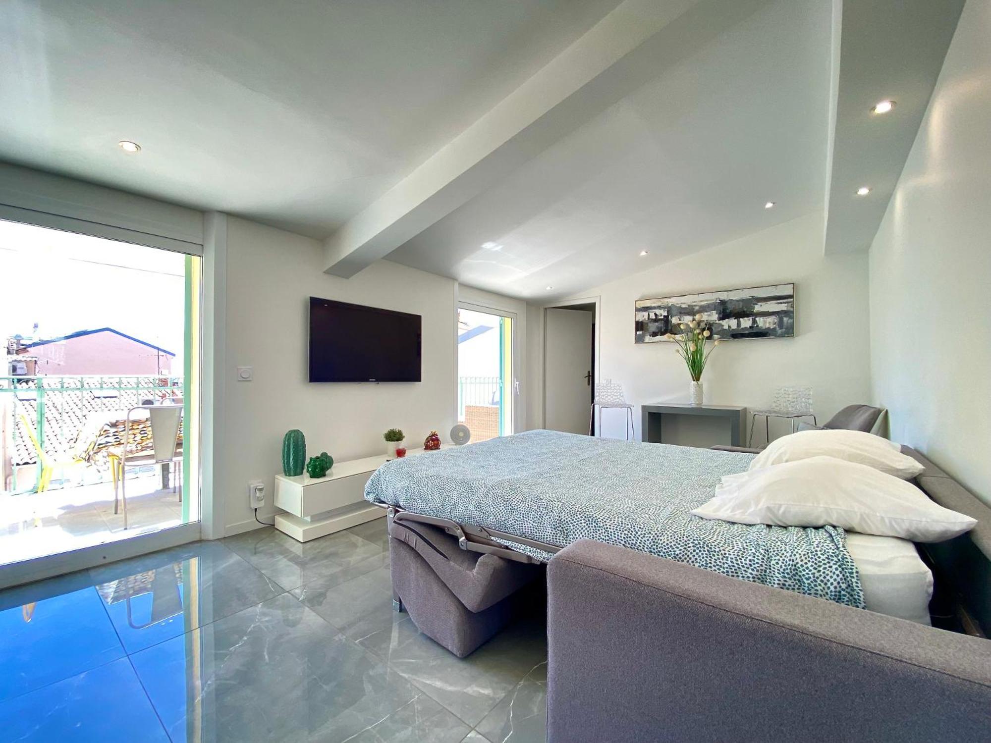 Luxury "Les Toits Du Soleil" - Magnifique Appartement Avec Terrasses Et Jacuzzi - Centre De Cannes - By Scls Locations Bagian luar foto